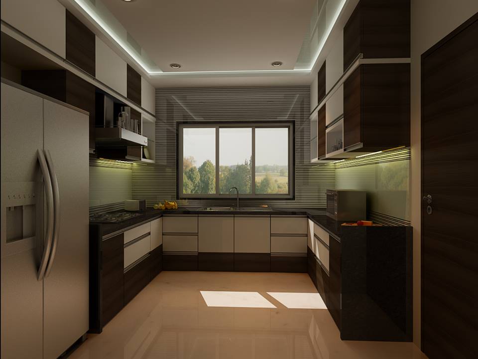 What is the best layout for my kitchen Gurgaon Noida Delhi NCR