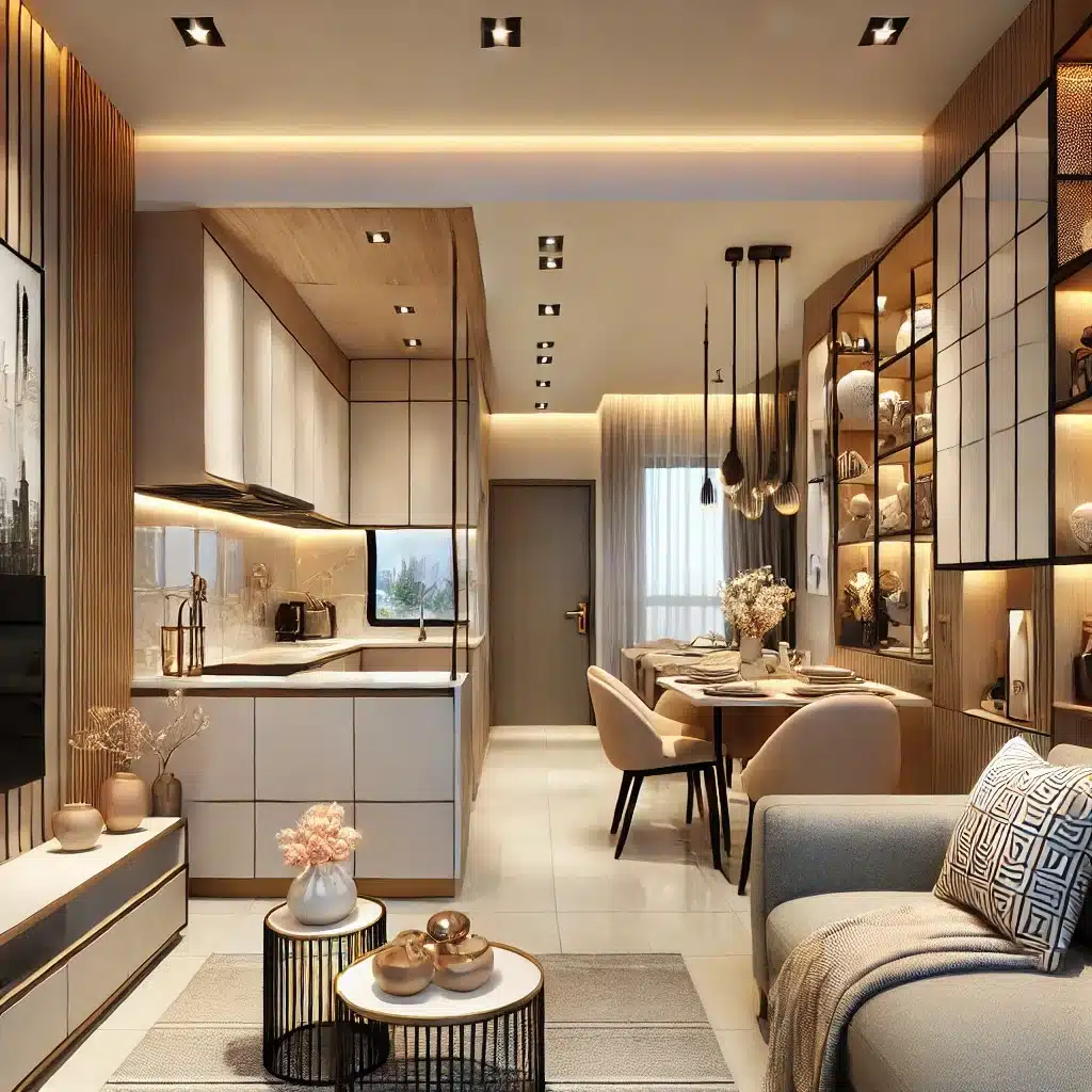 3BHK home interior design inspiration in Noida