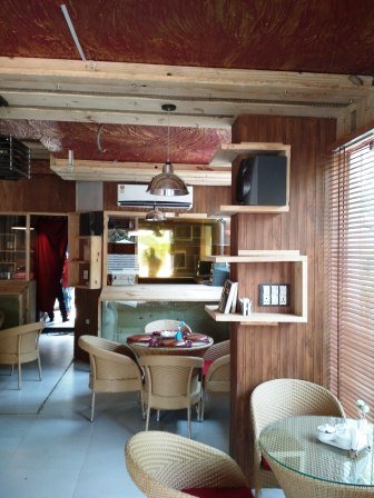 Custom false ceiling design with recessed LED lighting in a modern home.